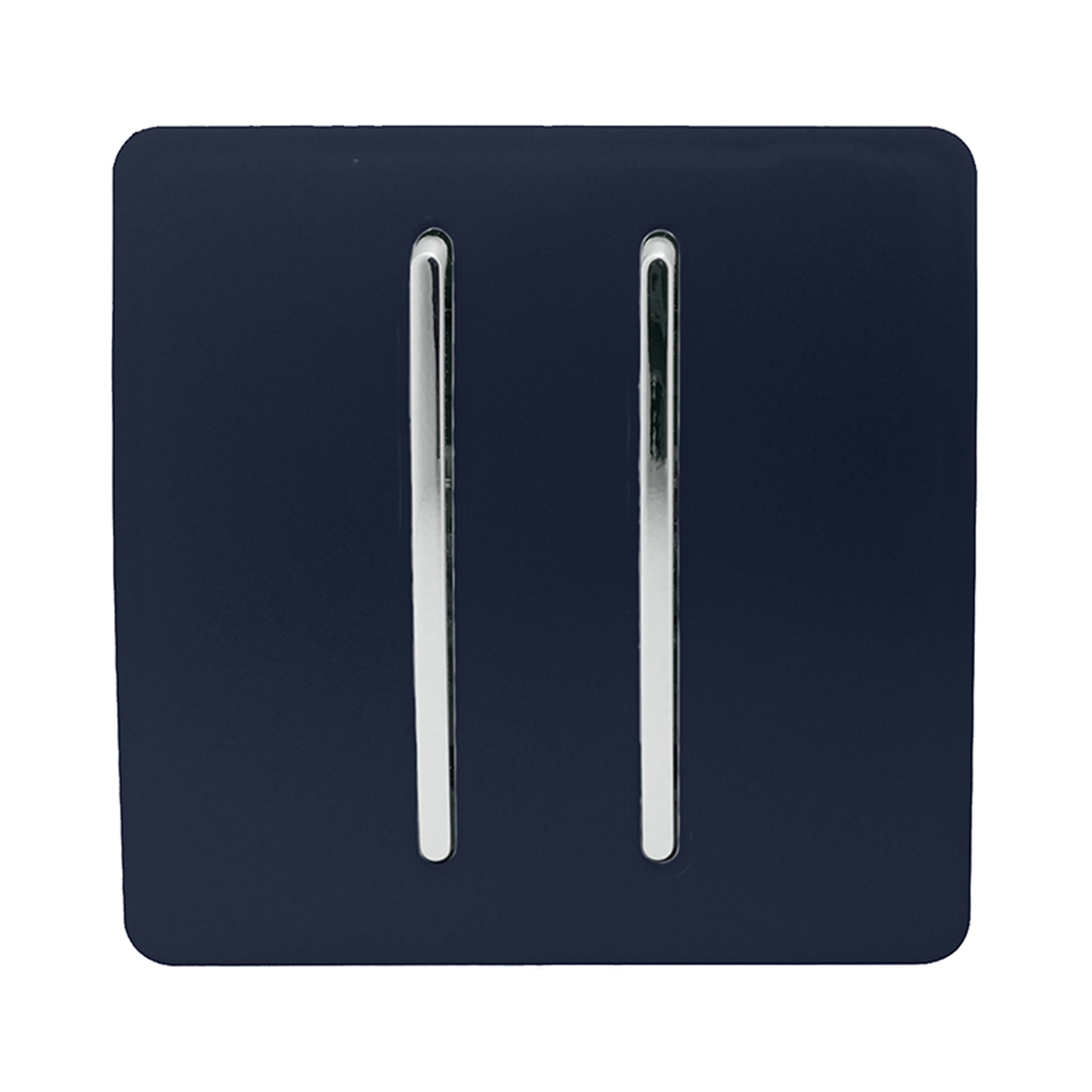 Navy Blue Wiring Accessories Trendi Decorative Screwless